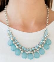 Load image into Gallery viewer, Trending Tropicana Blue Necklace