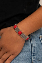Load image into Gallery viewer, Trendy Tease Red Bracelet