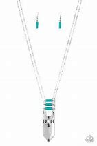 Load image into Gallery viewer, Triassic Era Blue Necklace
