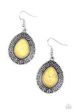 Load image into Gallery viewer, Tribal Tango Yellow Earrings