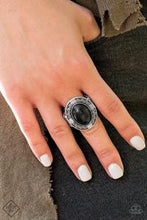 Load image into Gallery viewer, Tribe Trend Black Ring - Angie's $5.00 Bling