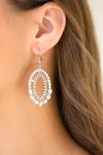 Load image into Gallery viewer, Trophy Shimmer White Earrings