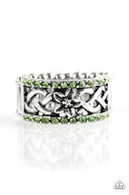 Load image into Gallery viewer, Tropical Springs Green Ring - Angie's $5.00 Bling