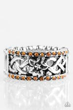 Load image into Gallery viewer, Tropical Springs Orange Ring - Angie's $5.00 Bling