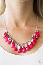 Load image into Gallery viewer, Tropical Storm Pink Necklace