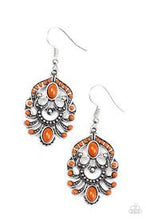 Load image into Gallery viewer, Tropical Tropicana Orange Earrings