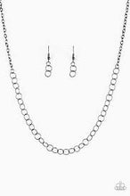 Load image into Gallery viewer, Try on For Size Black Necklace - Angie's $5.00 Bling