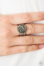 Load image into Gallery viewer, Tsunami Shine Black Ring - Angie's $5.00 Bling