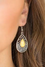 Load image into Gallery viewer, Tucson Tunes Yellow Earrings