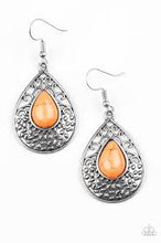 Load image into Gallery viewer, Tuscon Tunes Orange Earrings