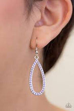 Load image into Gallery viewer, Twilight Shimmer Purple Earrings