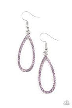 Load image into Gallery viewer, Twilight Shimmer Purple Earrings