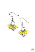 Load image into Gallery viewer, Twinkling Trinkets Yellow Earrings