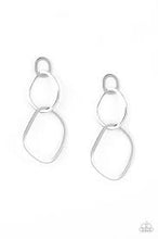 Load image into Gallery viewer, Twisted Trio Silver Earrings