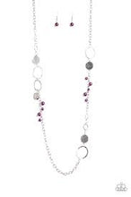 Load image into Gallery viewer, Unapologetic Flirt Purple Necklace - Angie's $5.00 Bling