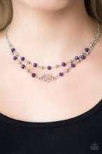 Load image into Gallery viewer, Unbreakable Love Purple Necklace - Angie's $5.00 Bling