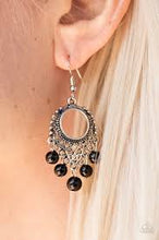 Load image into Gallery viewer, Uncatchable Black Earrings