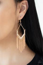 Load image into Gallery viewer, Unchained Fashion Gold Earrings