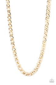 Undefeated Gold Men's Necklace