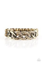 Load image into Gallery viewer, Under Lock and Chic Brass Skinny Band Ring