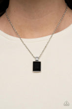 Load image into Gallery viewer, Understated Dazzle Black Neckace