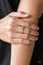 Load image into Gallery viewer, Unstoppable Gold Skinny Band Ring