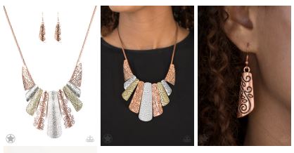 Untamed Multi Blockbuster Necklace - Angie's $5.00 Bling