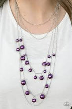 Load image into Gallery viewer, Up Close and Personal Purple Necklace - Angie's $5.00 Bling