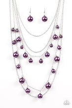Load image into Gallery viewer, Up Close and Personal Purple Necklace - Angie's $5.00 Bling