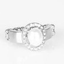 Load image into Gallery viewer, Upper Uptown White Skinny Band Ring