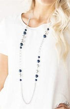 Load image into Gallery viewer, Uptown Talker Blue Necklace