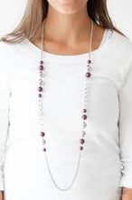 Load image into Gallery viewer, Uptown Talker Purple Necklace - Angie's $5.00 Bling