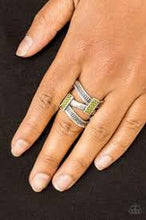 Load image into Gallery viewer, Urban Upscale Green Ring - Angie's $5.00 Bling