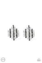 Load image into Gallery viewer, Vegas Vega Black Clip On Earrings