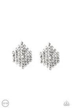 Load image into Gallery viewer, Vegas Vega Silver Clip On Earrings
