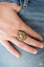 Load image into Gallery viewer, Vengeance Is Shine Brass Ring - Angie's $5.00 Bling