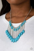 Load image into Gallery viewer, Venturous Vibes Blue Necklace