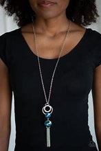 Load image into Gallery viewer, Very Fort-YOU-nate Blue Necklace