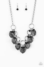Load image into Gallery viewer, Very Valentine Black Necklace - Angie's $5.00 Bling