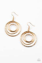 Load image into Gallery viewer, Very Vertigo Gold Earrings