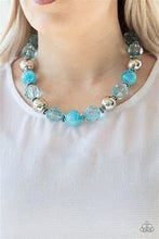 Load image into Gallery viewer, Very Voluminous Blue Necklace