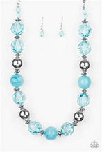 Load image into Gallery viewer, Very Voluminous Blue Necklace