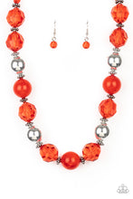Load image into Gallery viewer, Very Voluminous Red Necklace