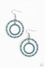 Load image into Gallery viewer, Vibrant Venture Blue Earrings