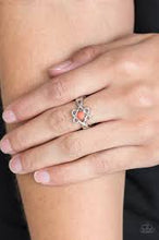 Load image into Gallery viewer, Vibrant Vibes Orange Skinny Band Ring