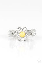 Load image into Gallery viewer, Vibrant Vibes Yellow Skinny Band Ring
