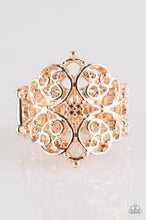 Load image into Gallery viewer, Victorian Valor- Rose Gold Ring - Angie's $5.00 Bling