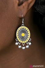 Load image into Gallery viewer, Viva La Vida Yellow Earrings