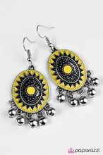 Load image into Gallery viewer, Viva La Vida Yellow Earrings