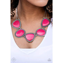 Load image into Gallery viewer, Viva La Vivid Pink Necklace